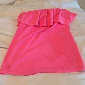 Lilly Pulitzer strapless top